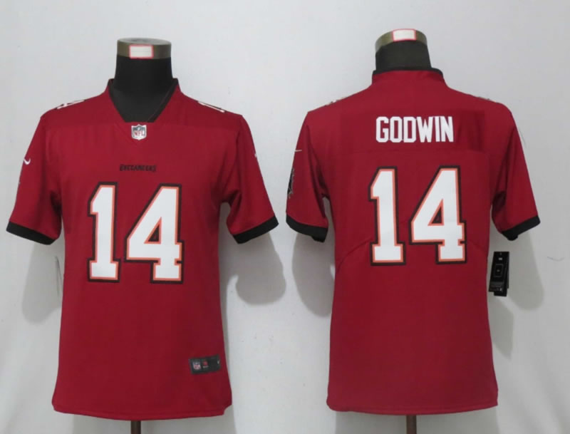 Women Nike Tampa Bay Buccaneers 14 Godwin Red Alternate Vapor Limited Jersey,We sell and wholesale Women Nike Tampa Bay Buccaneers 14 Godwin Red Alternate Vapor Limited Jersey on line form chian!